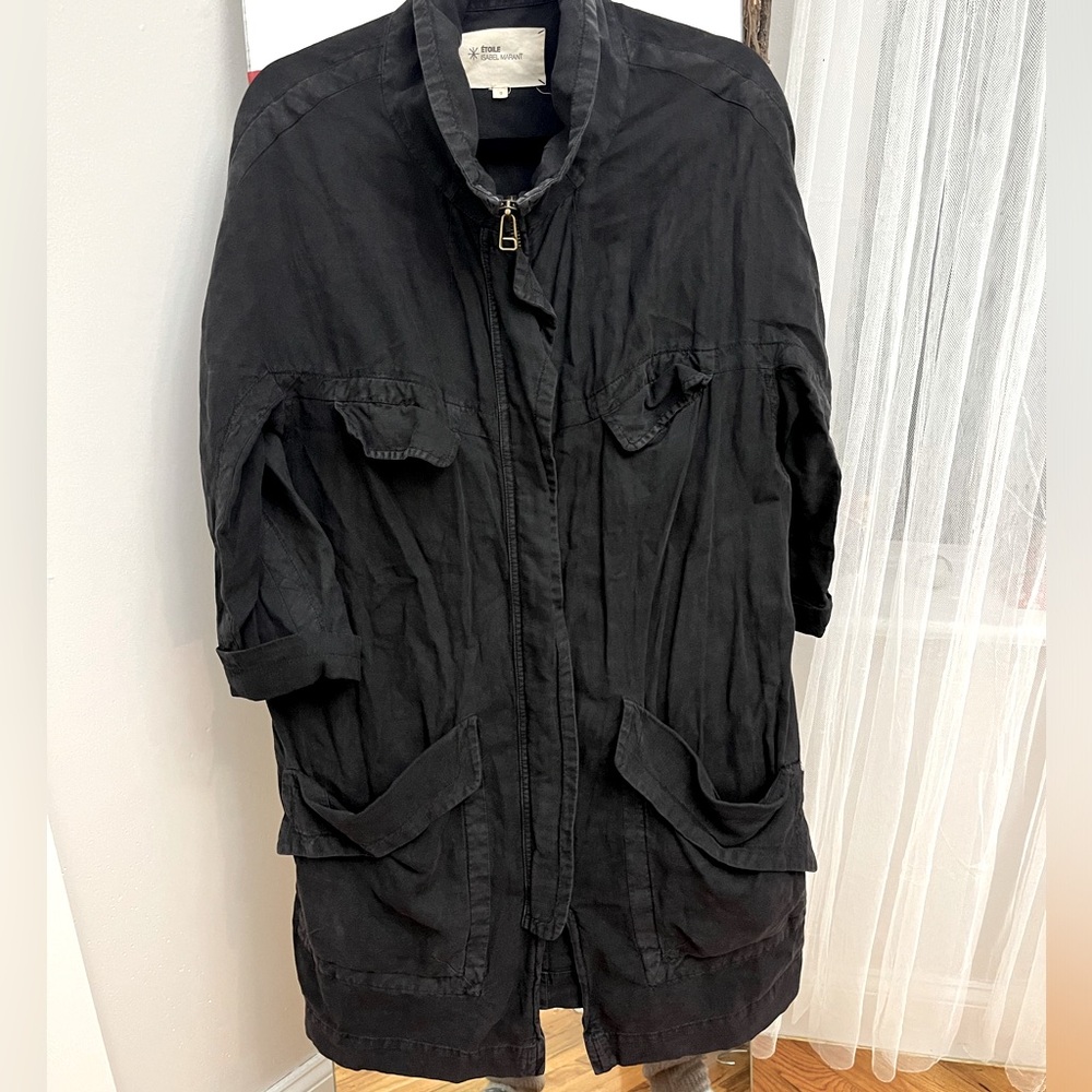 ISABEL MARANT Dark Long Utility Jacket
